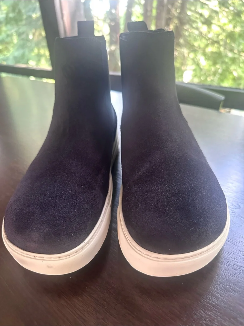 Birkenstock Bend Men's Suede Leather Chelsea Sneaker Boots 45 12 EUC
